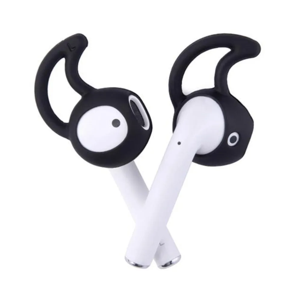 1 pair Ear Pads For Airpods Sport Replacement Earbud Tips For Iphone Earphones Silicone Ear Caps Earphone Case Earpad