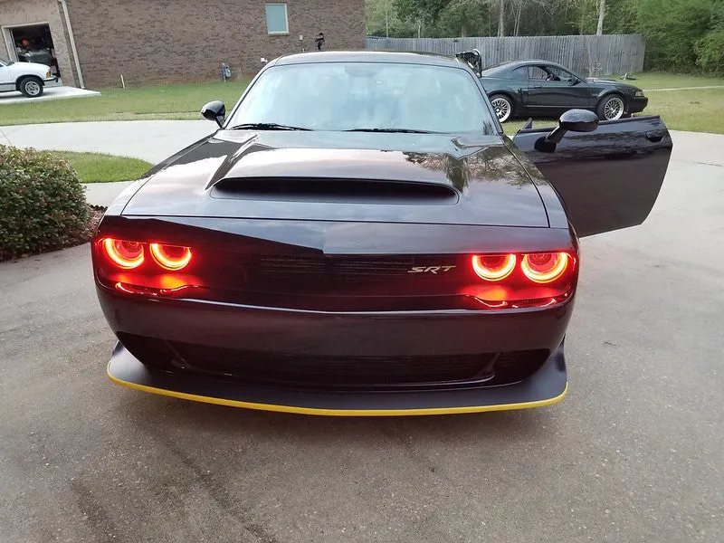 2015–23 Dodge Challenger Halo Lights — Standard Mount