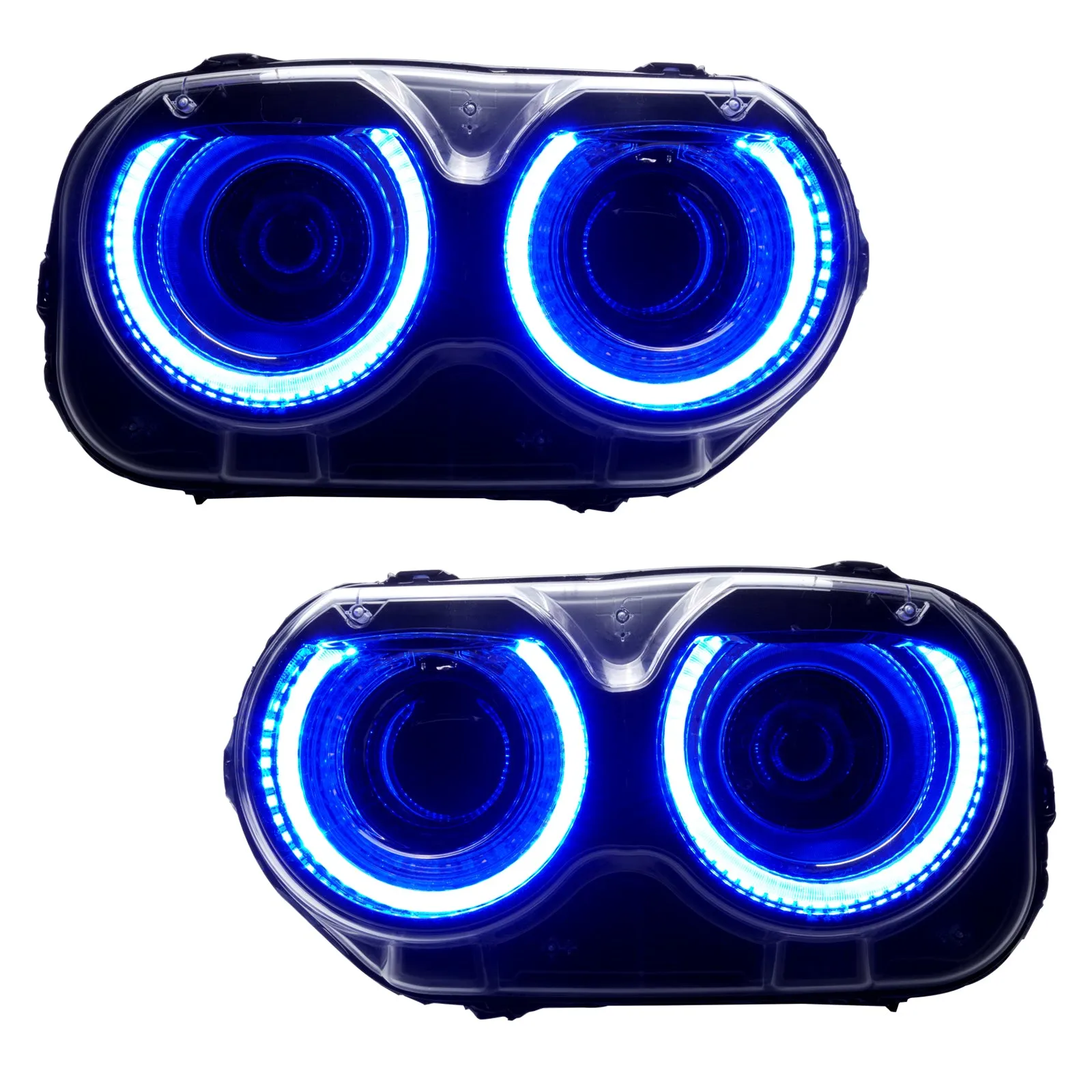 2015–23 Dodge Challenger Halo Lights — Standard Mount