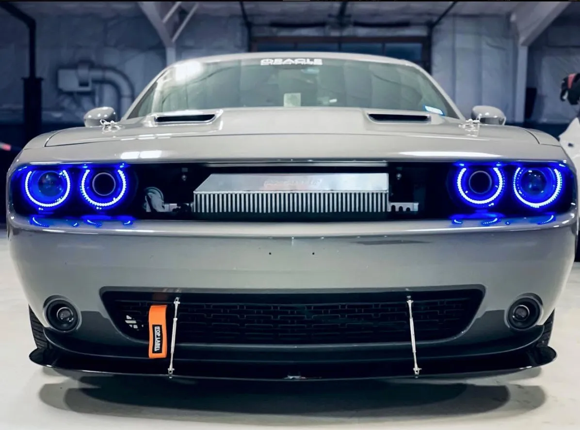 2015–23 Dodge Challenger Halo Lights — Standard Mount