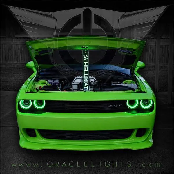 2015–23 Dodge Challenger Halo Lights — Standard Mount