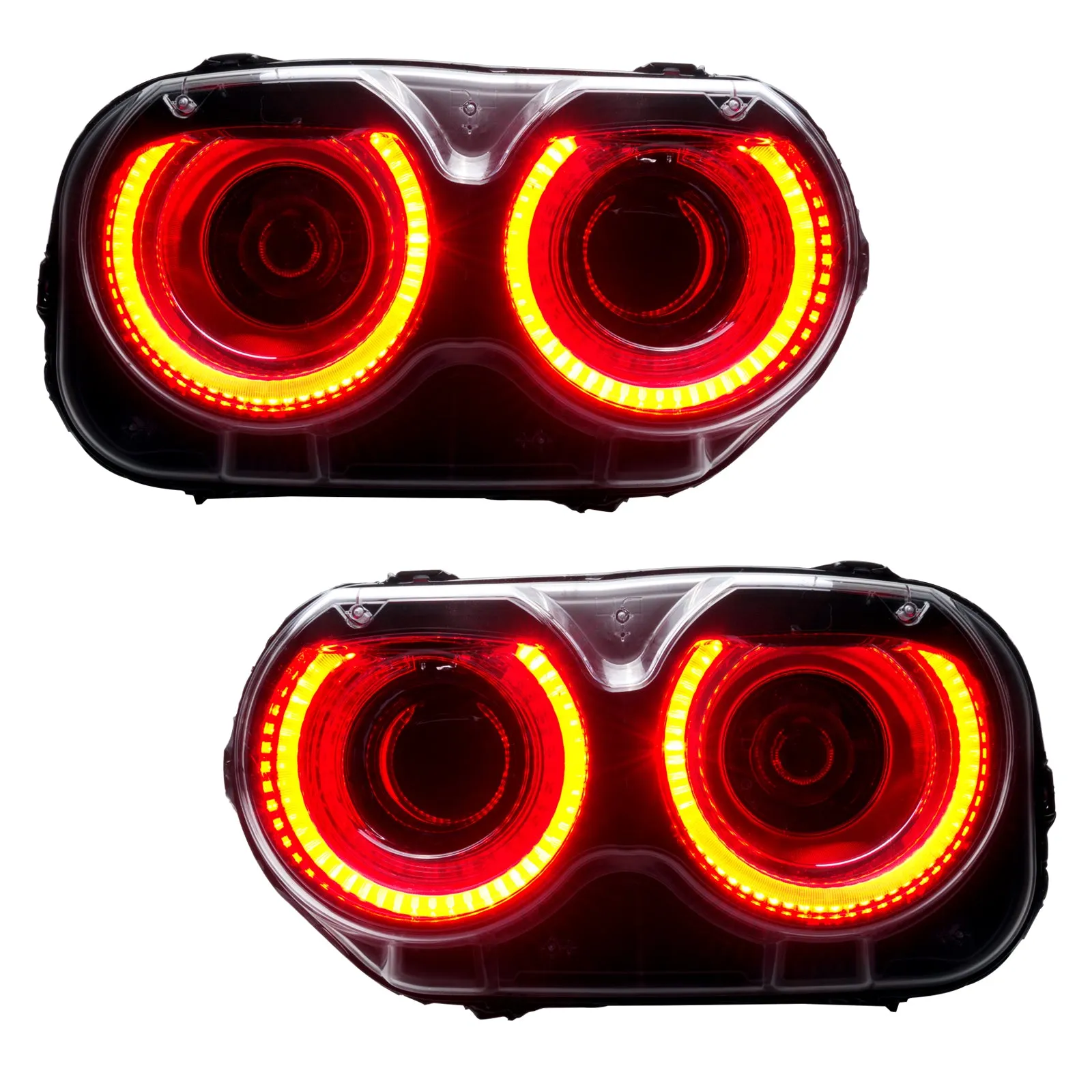 2015–23 Dodge Challenger Halo Lights — Standard Mount