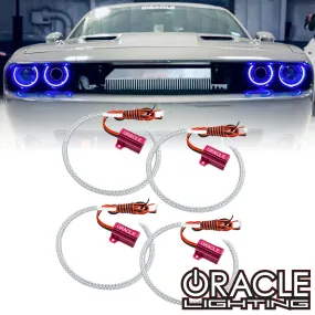 2015–23 Dodge Challenger Halo Lights — Standard Mount