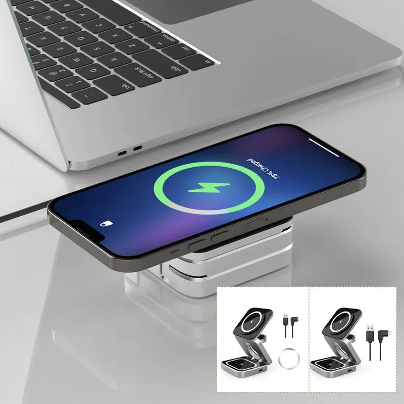 3 in 1 Folding Wireless Charging Station