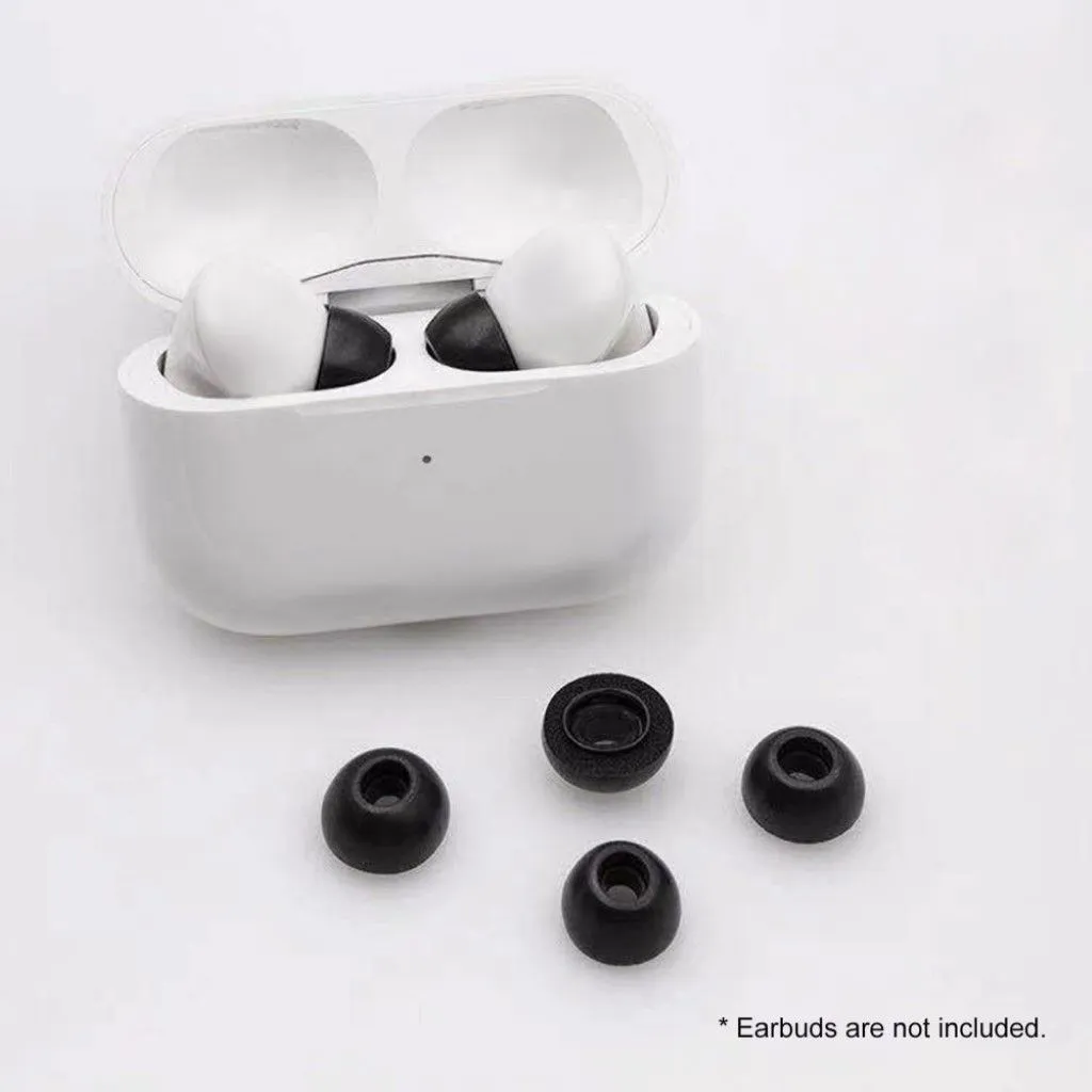 AirPods Pro earbud replacement - Black / 3 Pairs