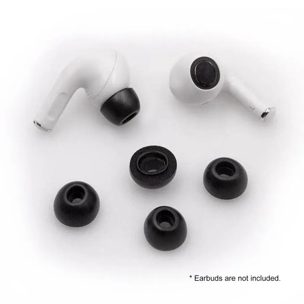 AirPods Pro earbud replacement - Black / 3 Pairs