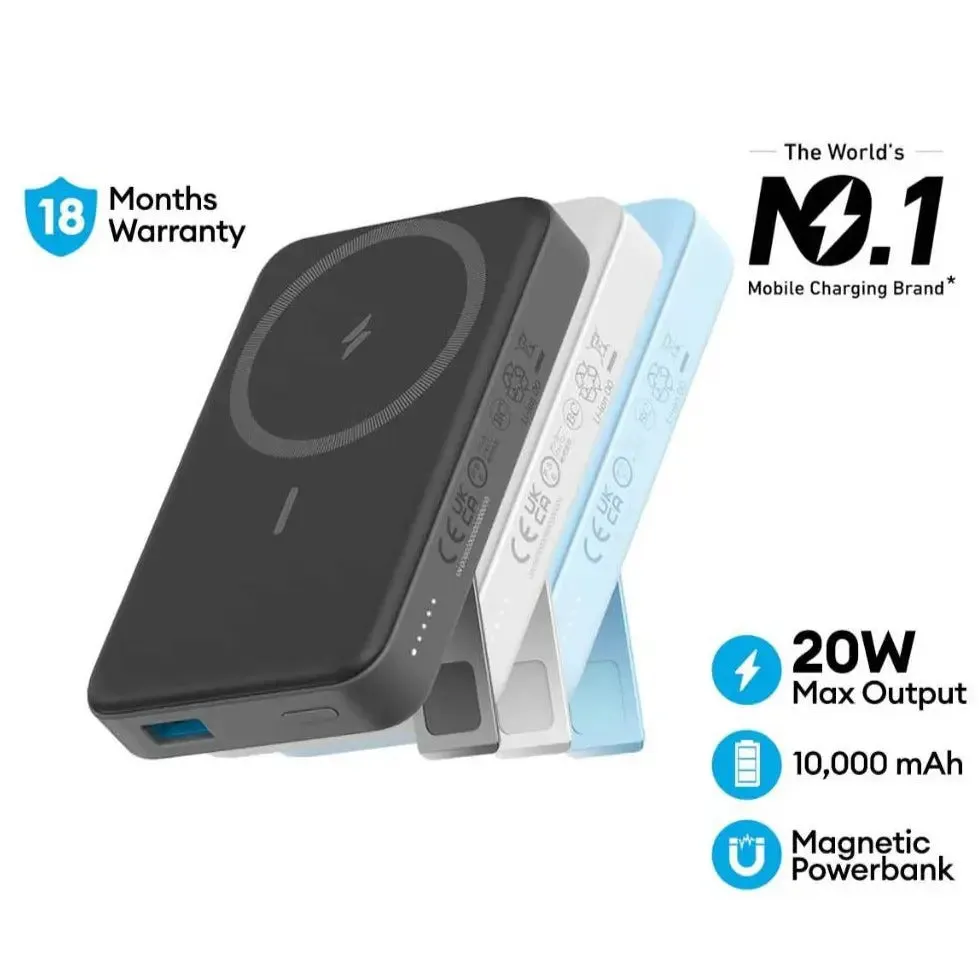 Anker Power Bank 633 MagGo 10000mAh MagSafe Battery Wireless Portable Charger A1641