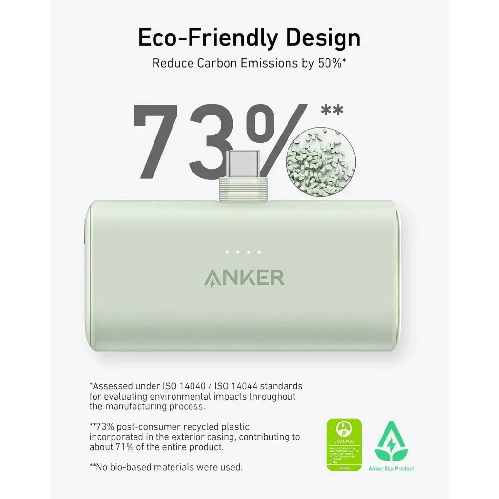 Anker Power Bank Powercore 5000mAh 22.5W Fast Charge Portable Charger A1653