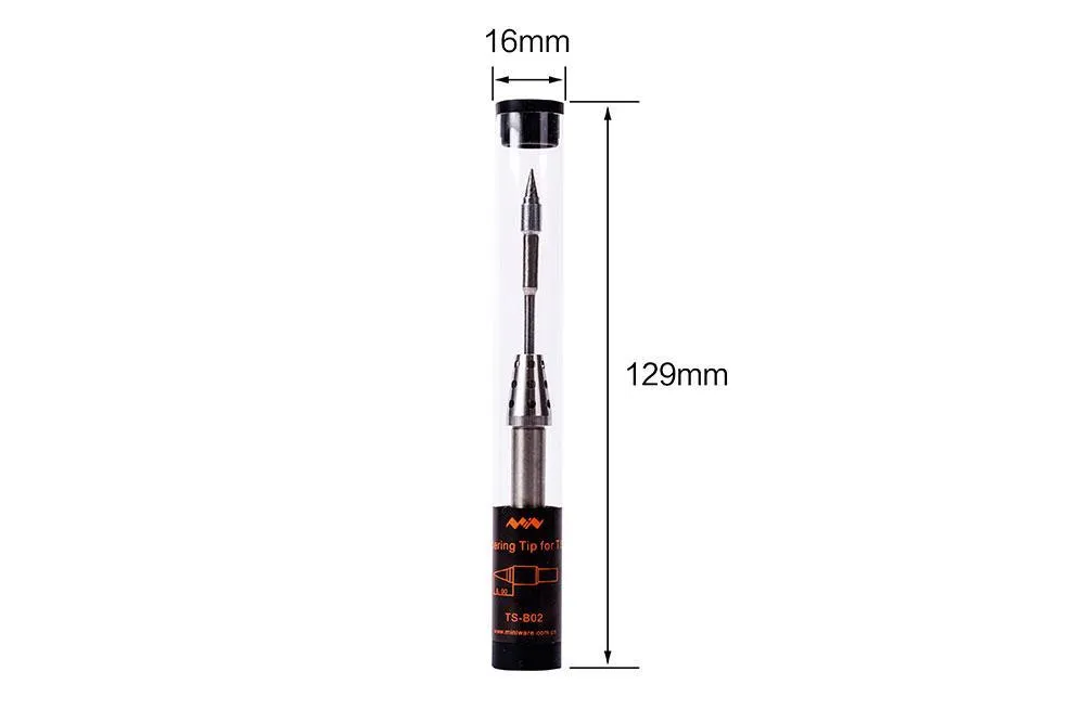 B02 Soldering Tip Replacement (Compatible with TS80/TS80P/TS1C)