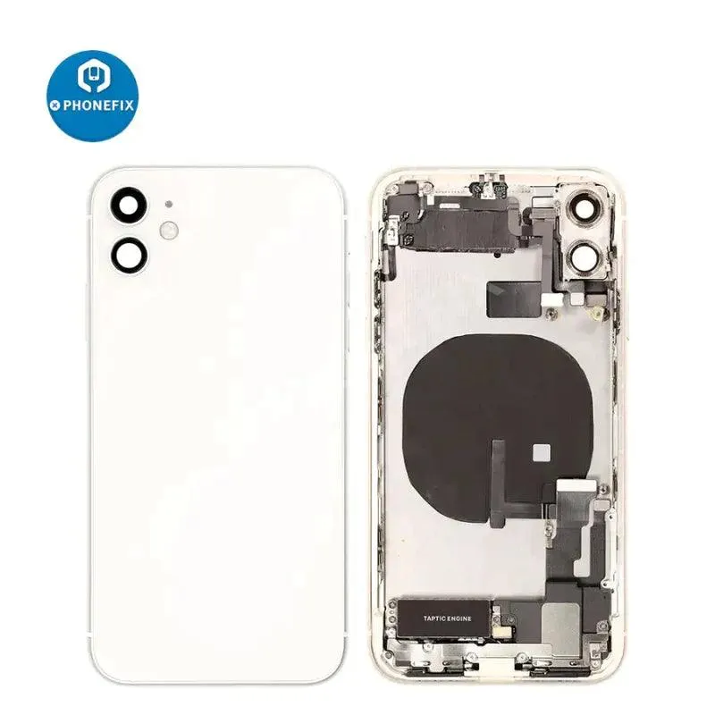 Back Cover Full Assembly Replacement for iPhone 11 Repair