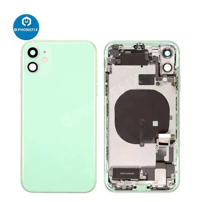 Back Cover Full Assembly Replacement for iPhone 11 Repair