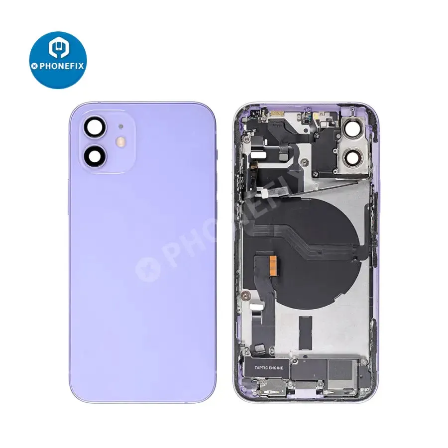 Back Cover Full Assembly Replacement For iPhone 12 Repair