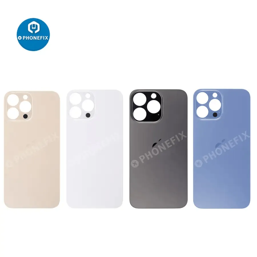 Back Glass Battery Cover Panel Replacement For iPhone 8-14 Series