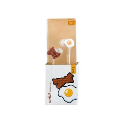 Bacon & Eggs Earbuds ( Case of 24 )