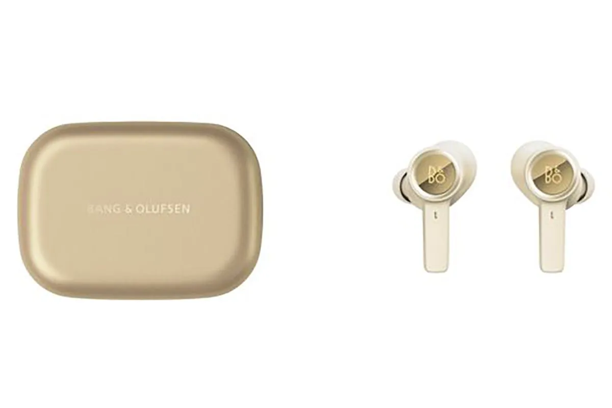 Bang & Olufsen Beoplay EX In-Ear Active Noise Cancelling Earbuds | Gold Tone