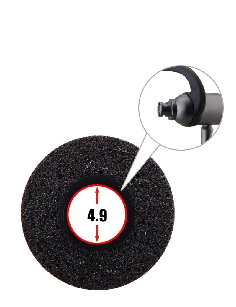 BASN MF100 Earphone Noise Isolation Memory Foam Eartips