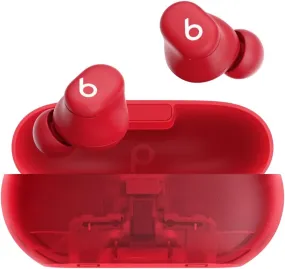 Beats Solo Buds Wireless Bluetooth Earbuds - Transparent Red