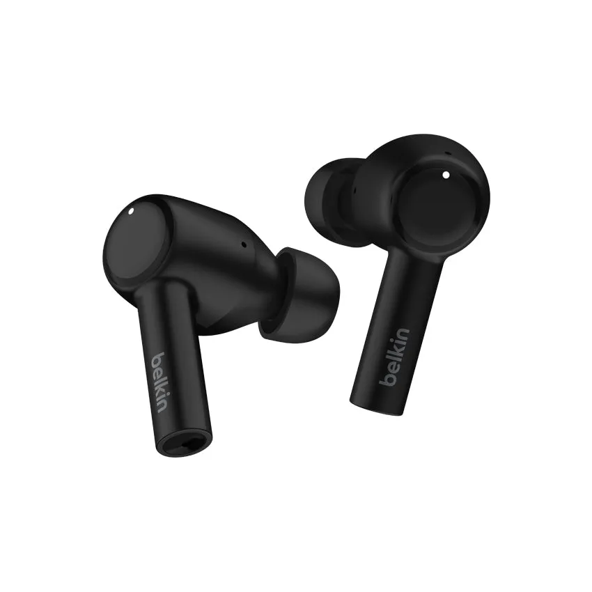 Belkin SoundForm Pulse Noise Cancelling Earbuds Black