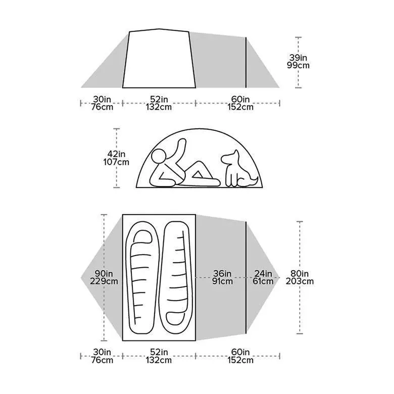 Big Agnes | Blacktail Hotel 2 Bikepack Tent