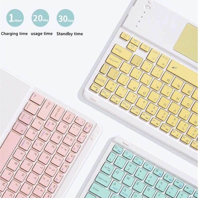 Bluetooth Keyboard Case for all iPad Models