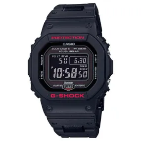 Casio G-Shock Bluetooth¶© Multi Band 6 Tough Solar Black Stainless Steel / Resin Composite Band Band Watch GWB5600HR-1D GW-B5600HR-1D GW-B5600HR-1