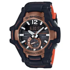 Casio G-Shock Gravitymaster with Bluetooth and Tough Solar Models Black Resin Band Watch GRB100-1A4 GR-B100-1A4