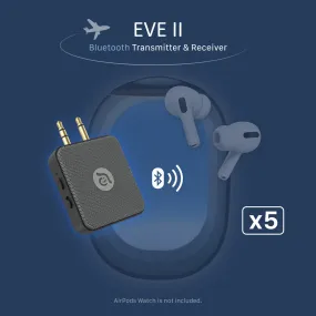 EVE II  Bluetooth Transmitter & Receiver （5PCs）