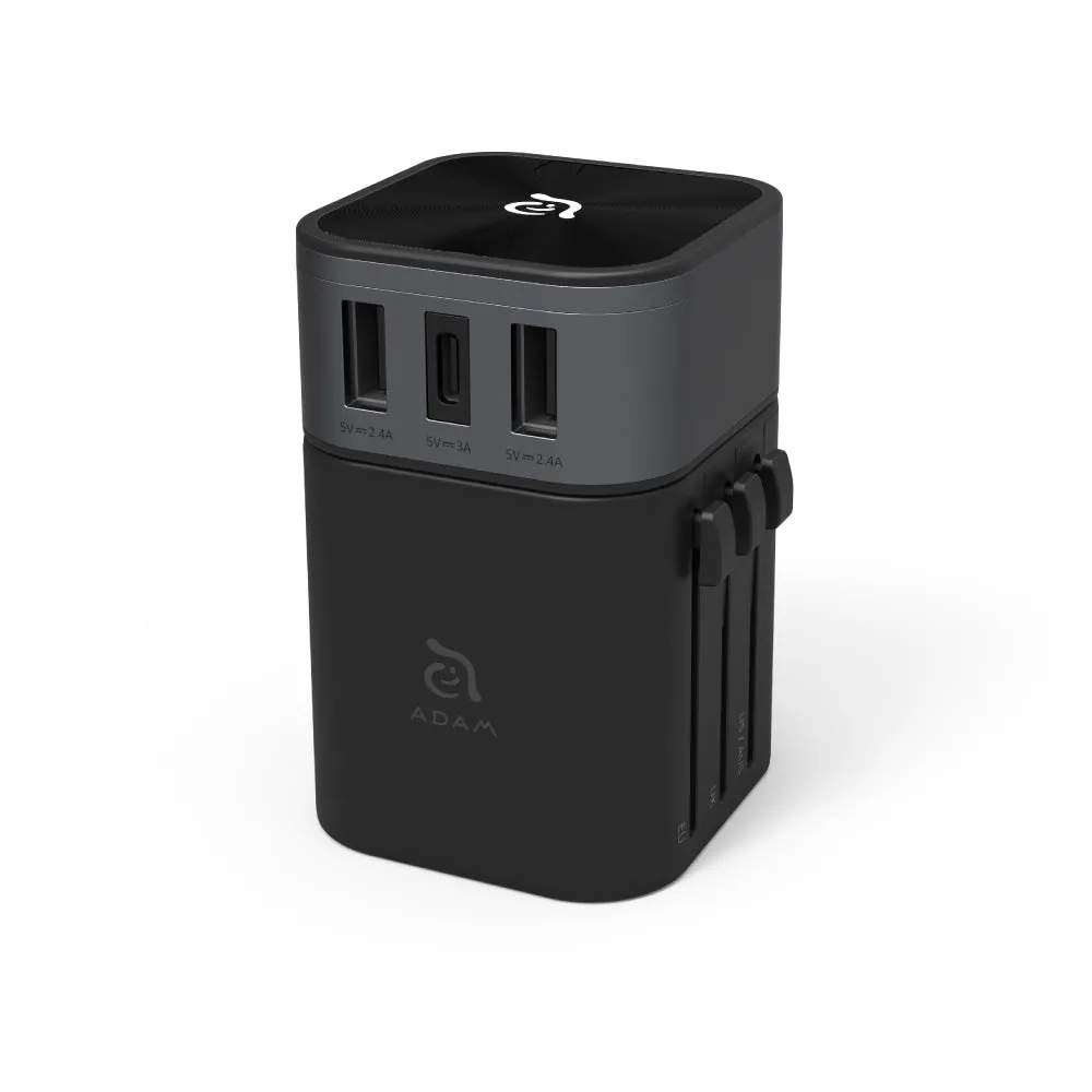 EVE II  Bluetooth Transmitter & Receiver   OMNIA T3 Universal Travel Adapter