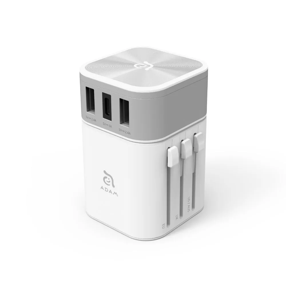 EVE II  Bluetooth Transmitter & Receiver   OMNIA T3 Universal Travel Adapter