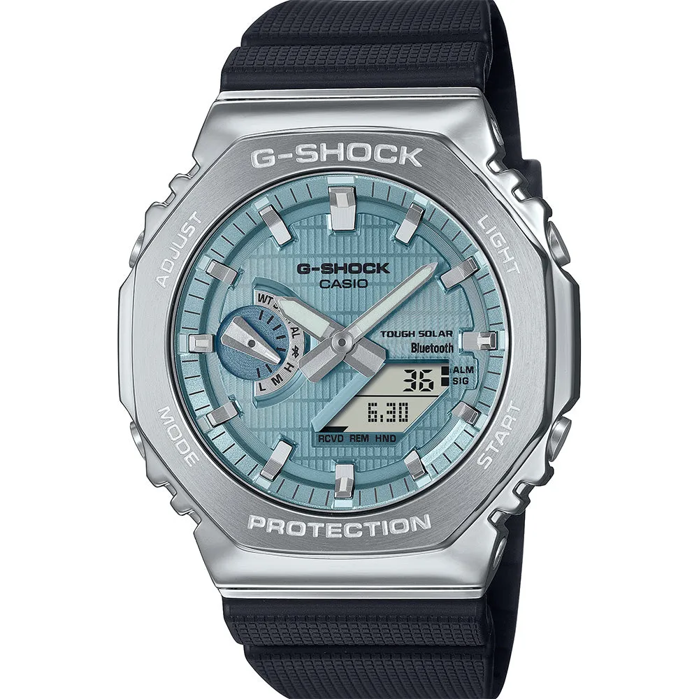 G-Shock GBM2100A-1A2 Metal Covered Bluetooth 'CasiOak'