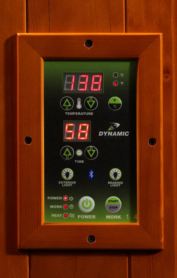 Golden Designs DYN-6225-02 Dynamic Ultra Low EMF Far Infrared Sauna, Heming Edition