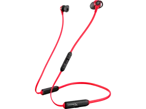 HP HyperX Cloud Buds Wireless Headphones, USB, Bluetooth, Black-Red - 4P5H7AA