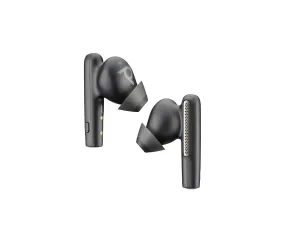 HP Poly Voyager Free 60/60  Black Earbuds (2 Pieces) 8L649AA, NEW