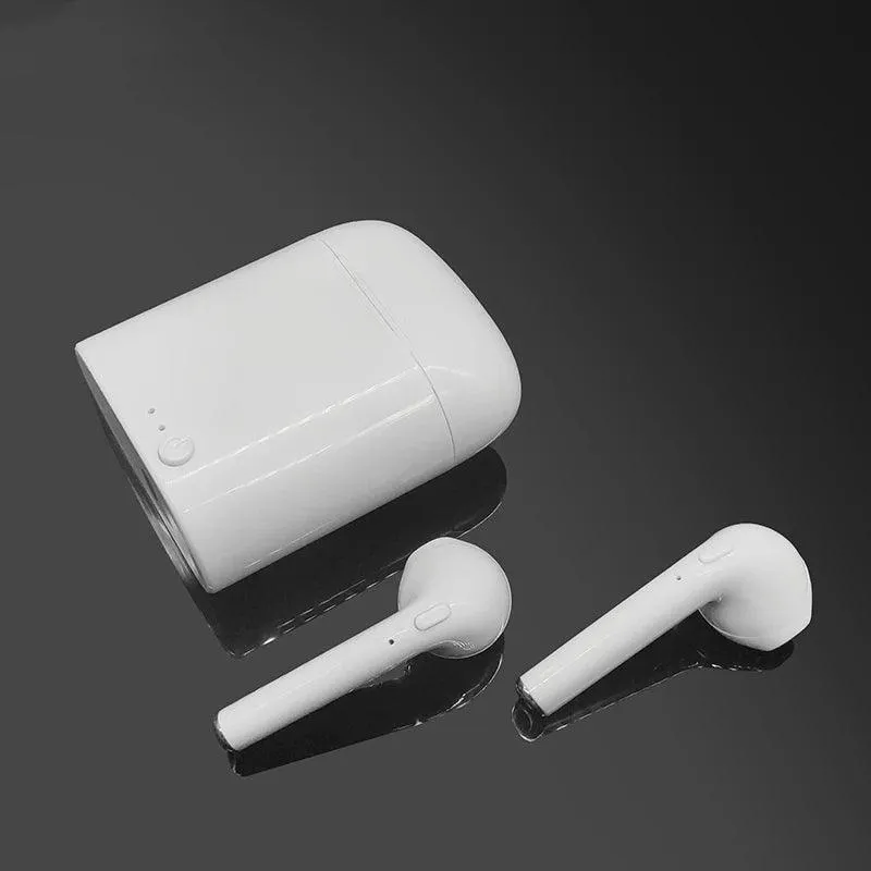 i7 Mini TWS Bluetooth Earbuds: Wireless Sound with Voice Alerts