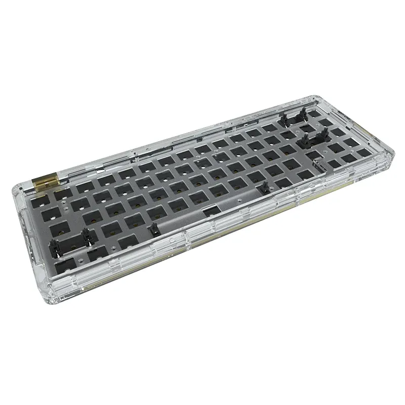 IDOBAO ID67 CRYSTAL 65% Hot Swap Mechanical Keyboard Kit - Acrylic w/Gasket Mount