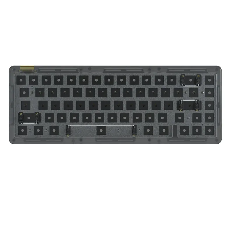 IDOBAO ID67 CRYSTAL 65% Hot Swap Mechanical Keyboard Kit - Acrylic w/Gasket Mount