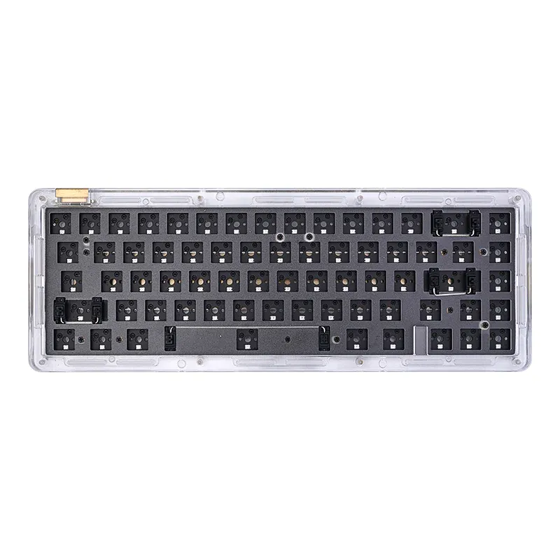 IDOBAO ID67 CRYSTAL 65% Hot Swap Mechanical Keyboard Kit - Acrylic w/Gasket Mount