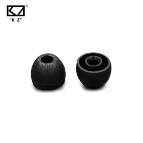 In-Ear Earcaps Eartips Earplugs silicone (3pairs black）