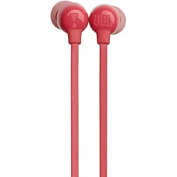 JBL Harman Tune 115BT Earphones - Coral