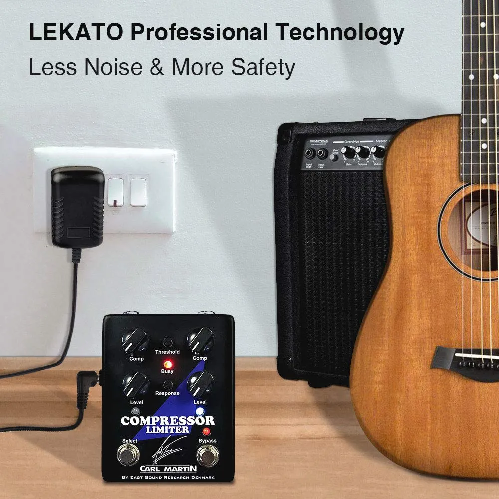 LEKATO 9V Power Supply Adapter