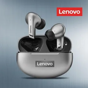 Lenovo LP5 Wireless Earbuds: HiFi Sound, Waterproof, Touch Controls