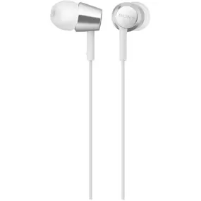 MDR-EX155AP W White SONY Sealed Inner Ear Receiver Stereo Earphones