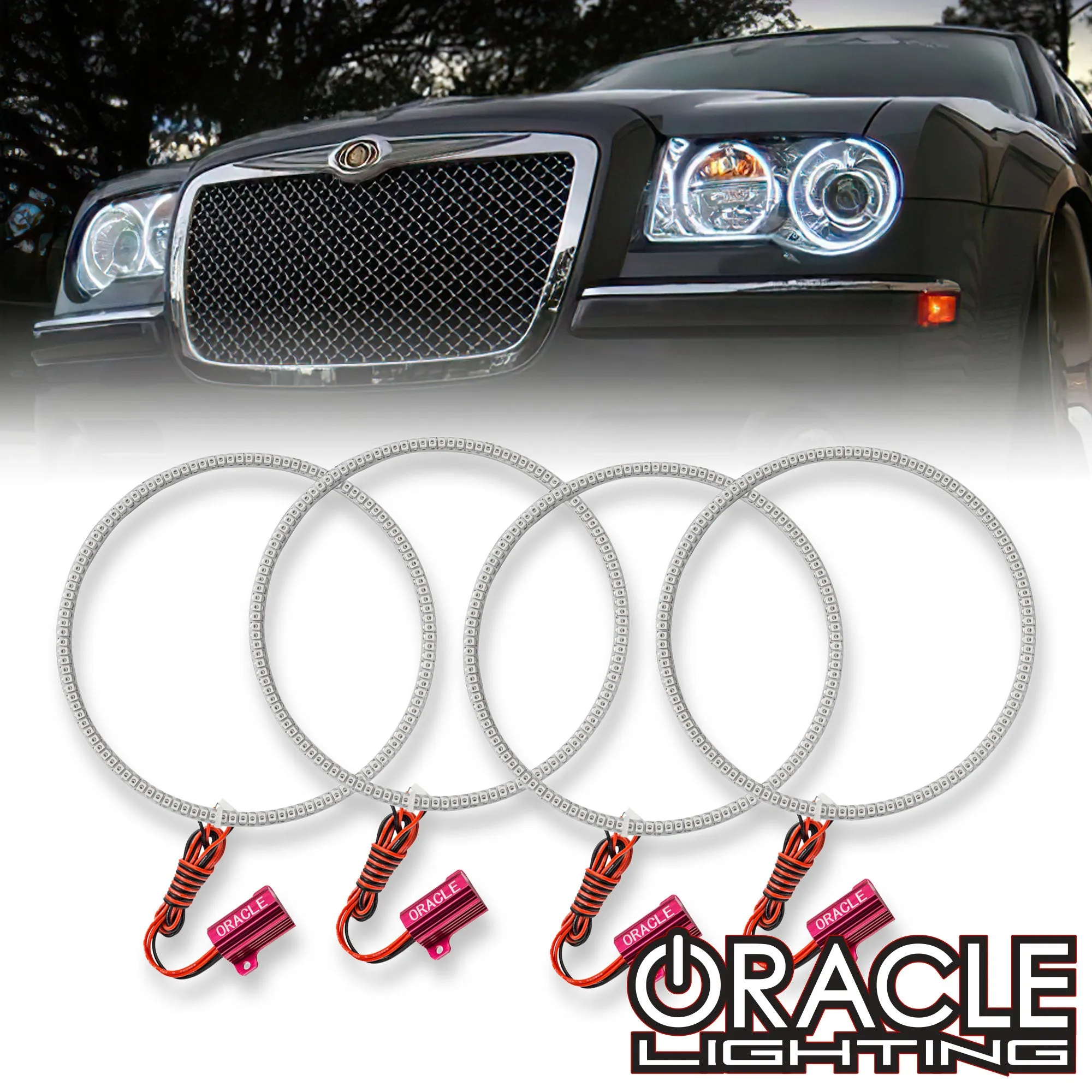 ORACLE Lighting 2005-2010 Chrysler 300C LED Headlight Halo Kit