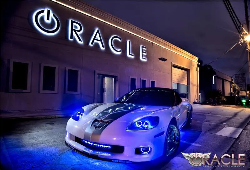 ORACLE Lighting 2005-2013 Chevrolet Corvette C6 LED Fog Light Halo Kit