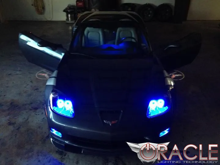 ORACLE Lighting 2005-2013 Chevrolet Corvette C6 LED Fog Light Halo Kit