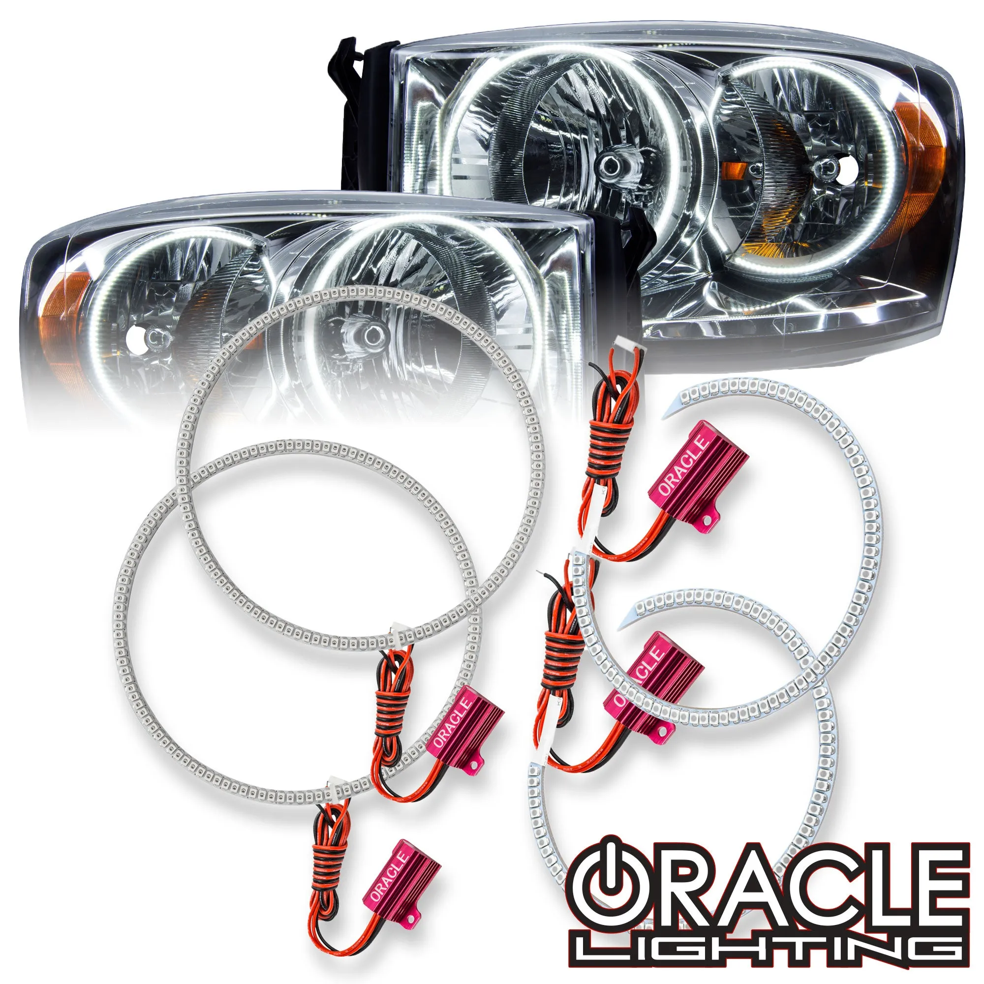 ORACLE Lighting 2006-2008 Dodge Ram LED Headlight Halo Kit