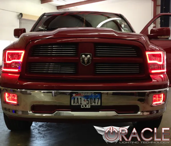 ORACLE Lighting 2009-2018 RAM Sport (Quad) LED Headlight Halo Kit