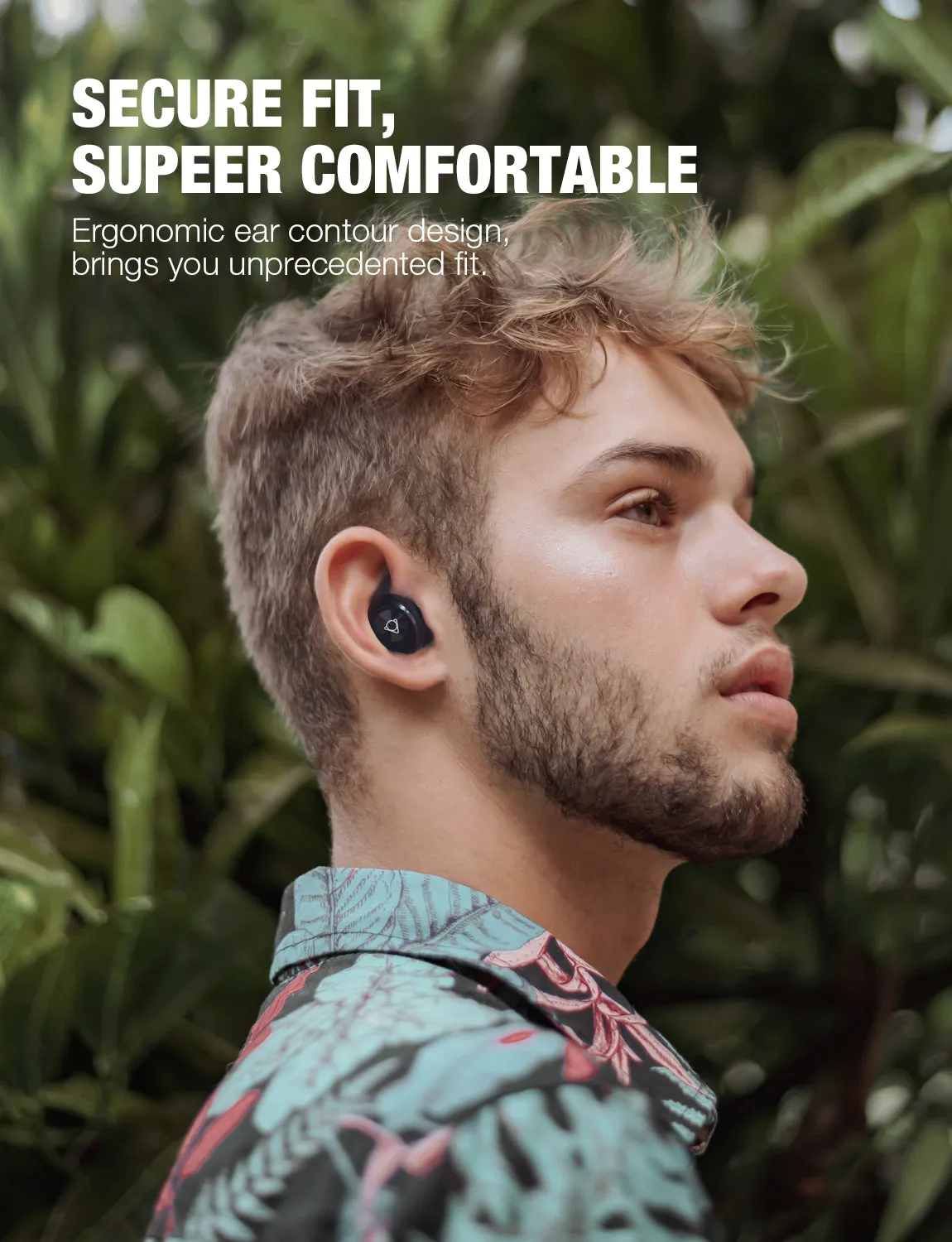 Otium Wireless Earbuds Bluetooth 5.0 Headphones with Digital Intelligence LED Display 3500 mAH Charging Case 135H Playtime Stereo Sound Headset IPX7 Waterproof Built-in Mic for Driving/Work/Sports