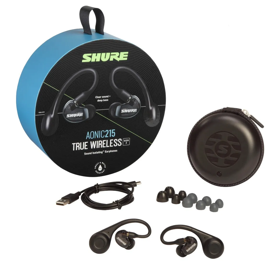 Shure - AONIC 215 True Wireless Gen 2