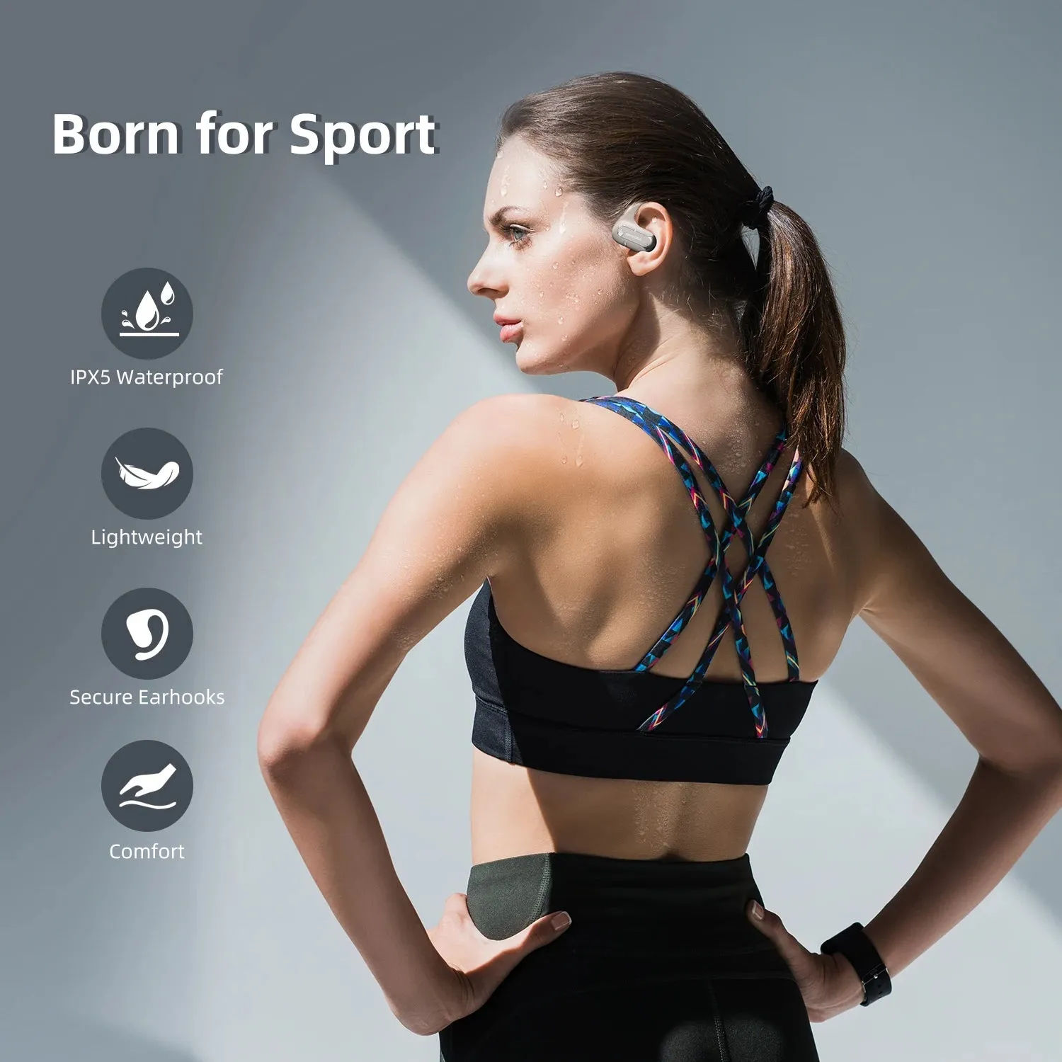 SIVGA SO2 OWS Air Conduction TWS Sports Earphone